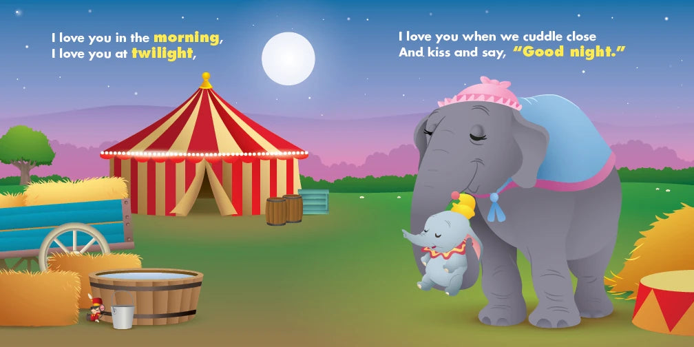 Disney Baby: I Love You More Each Day US - Board book
