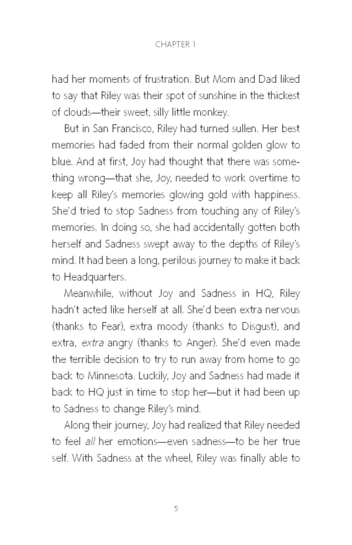 Disney/Pixar Inside Out 2: All in the Mind US - Hardback