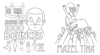 The Official Bob's Burgers Coloring Book US - Paperback / softback