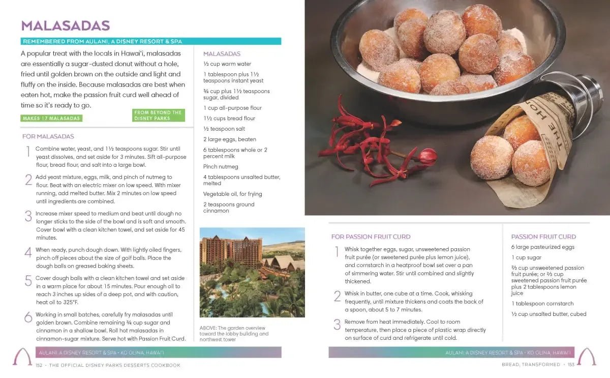 The Official Disney Parks Desserts Cookbook US - Hardback