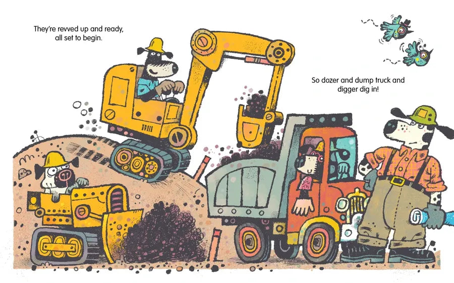 Hard Hat Hank and the Sky-High Solution US - Hardback