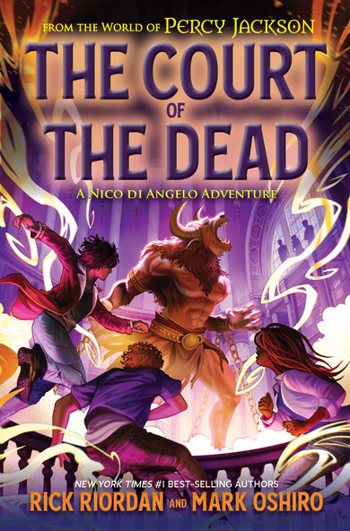 From the World of Percy Jackson: The Court of the Dead cover (ISBN 9781368110426)