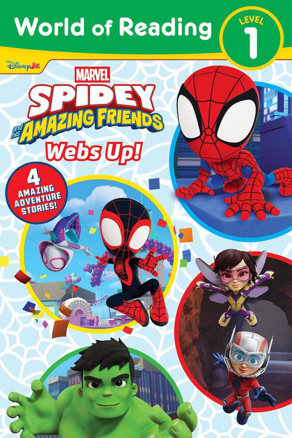 World of Reading: Spidey and His Amazing Friends: Webs Up!-Children’s / Teenage fiction: General and modern fiction-買書書 BuyBookBook