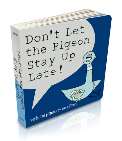 Don't Let the Pigeon Stay Up Late! (Board Book)-Children’s / Teenage fiction: Nature and animal stories-買書書 BuyBookBook