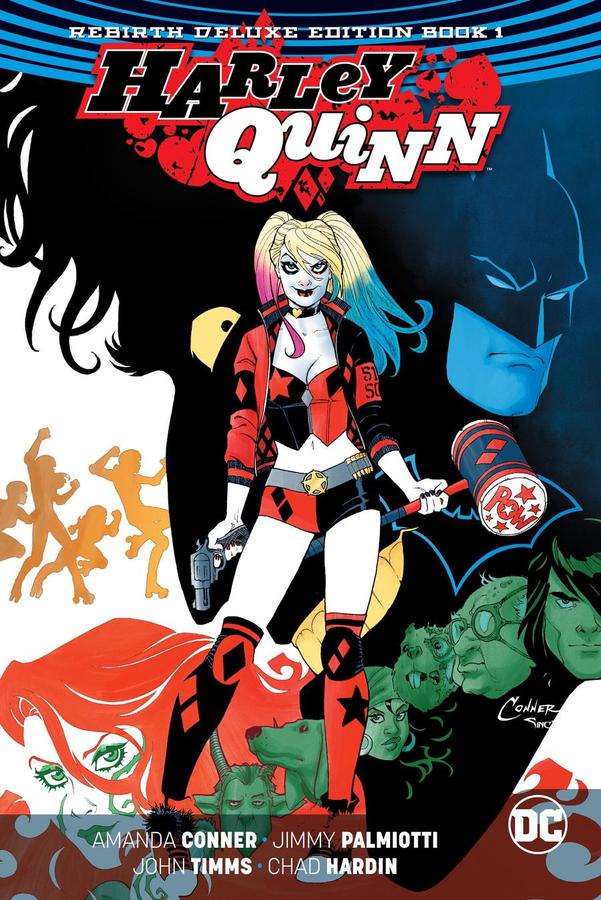 Harley Quinn: The Rebirth Deluxe Edition Book 1-Graphic novel / Comic book / Manga: genres-買書書 BuyBookBook