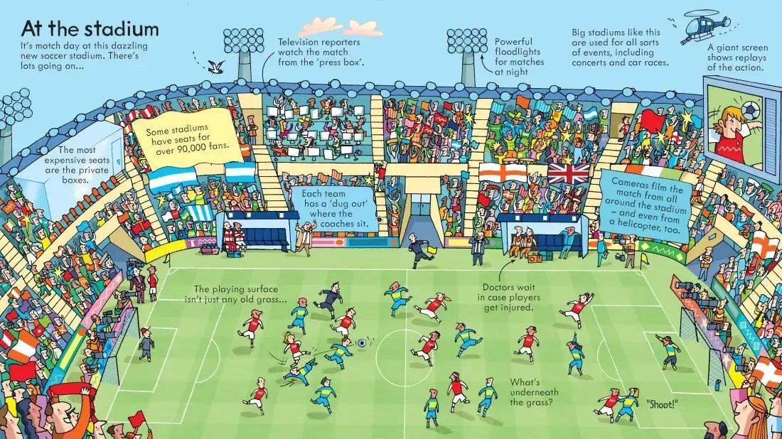 Look Inside Sports GB - Board book