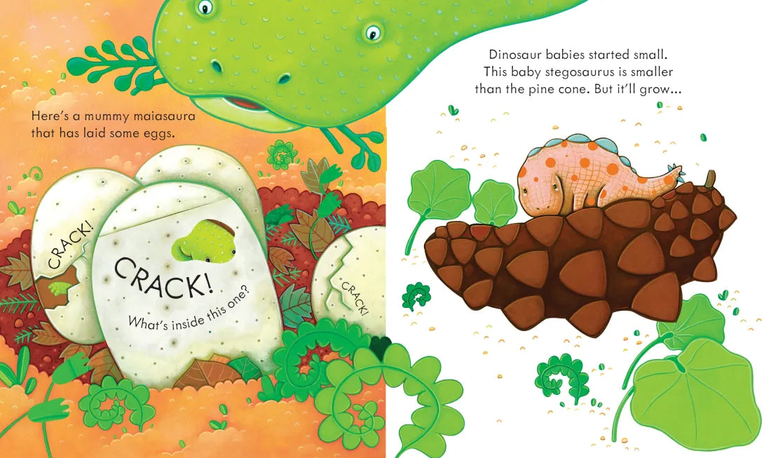 Peep Inside Dinosaurs GB - Board book