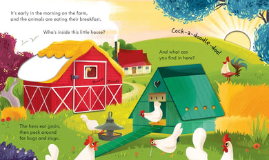 Peep Inside the Farm GB - Board book
