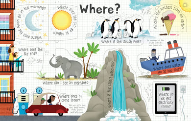 Lift-the-flap Questions and Answers about Our World GB - Board book
