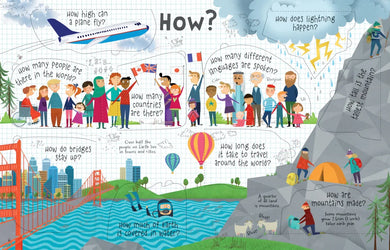 Lift-the-flap Questions and Answers about Our World GB - Board book