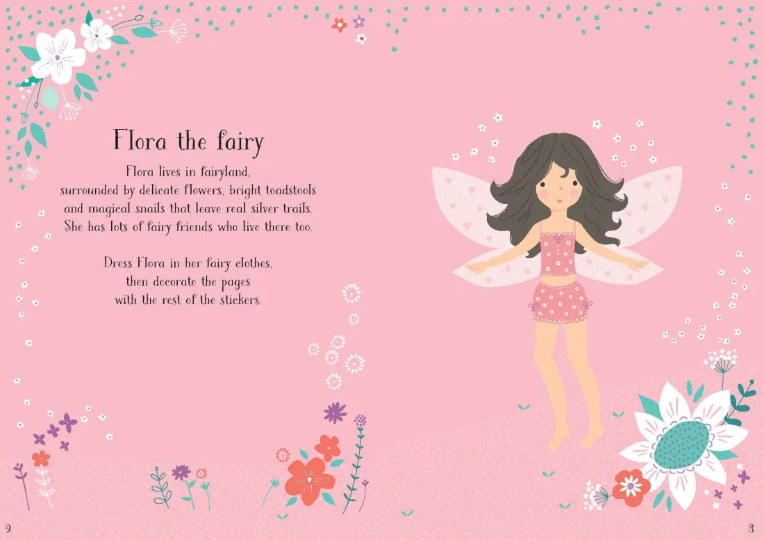 Little Sticker Dolly Dressing Fairy GB - Paperback / softback