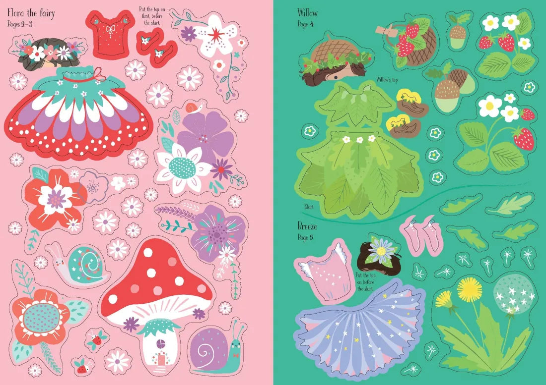Little Sticker Dolly Dressing Fairy GB - Paperback / softback