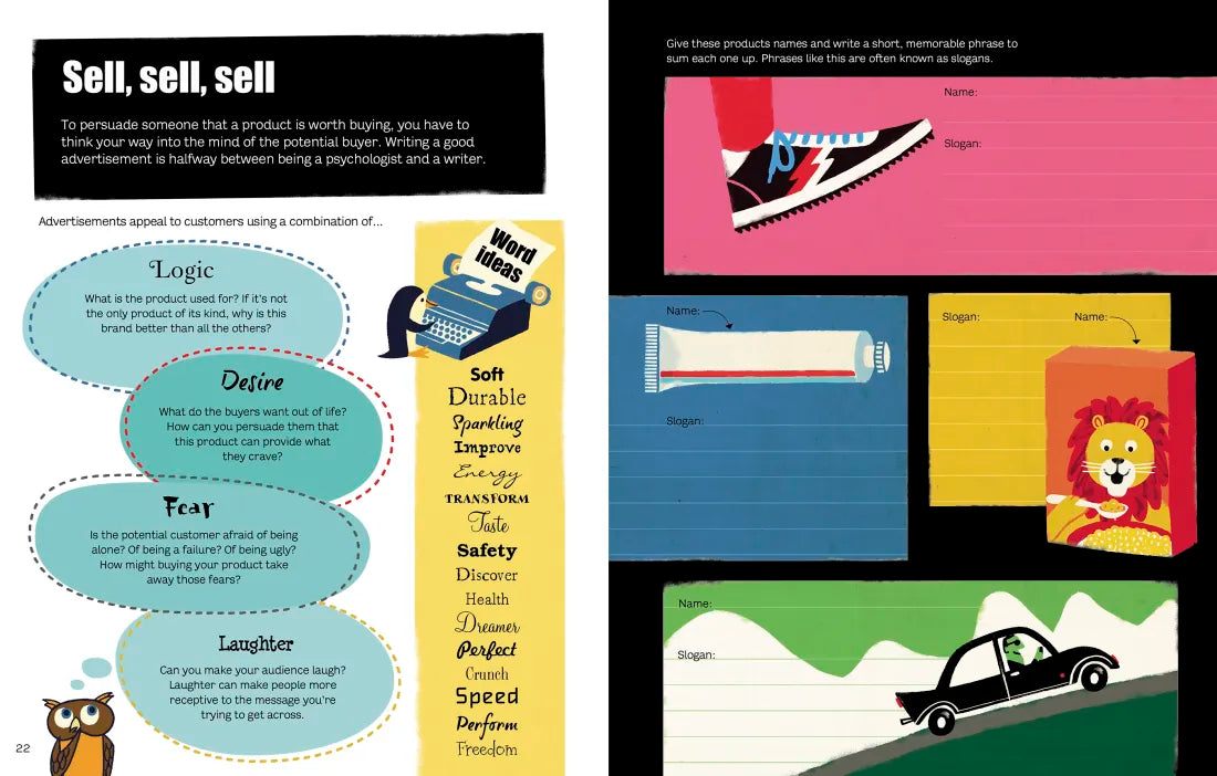 Creative Writing Book GB - Spiral bound