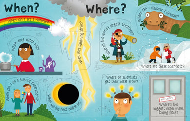 Lift-the-flap Questions and Answers about Science GB - Board book