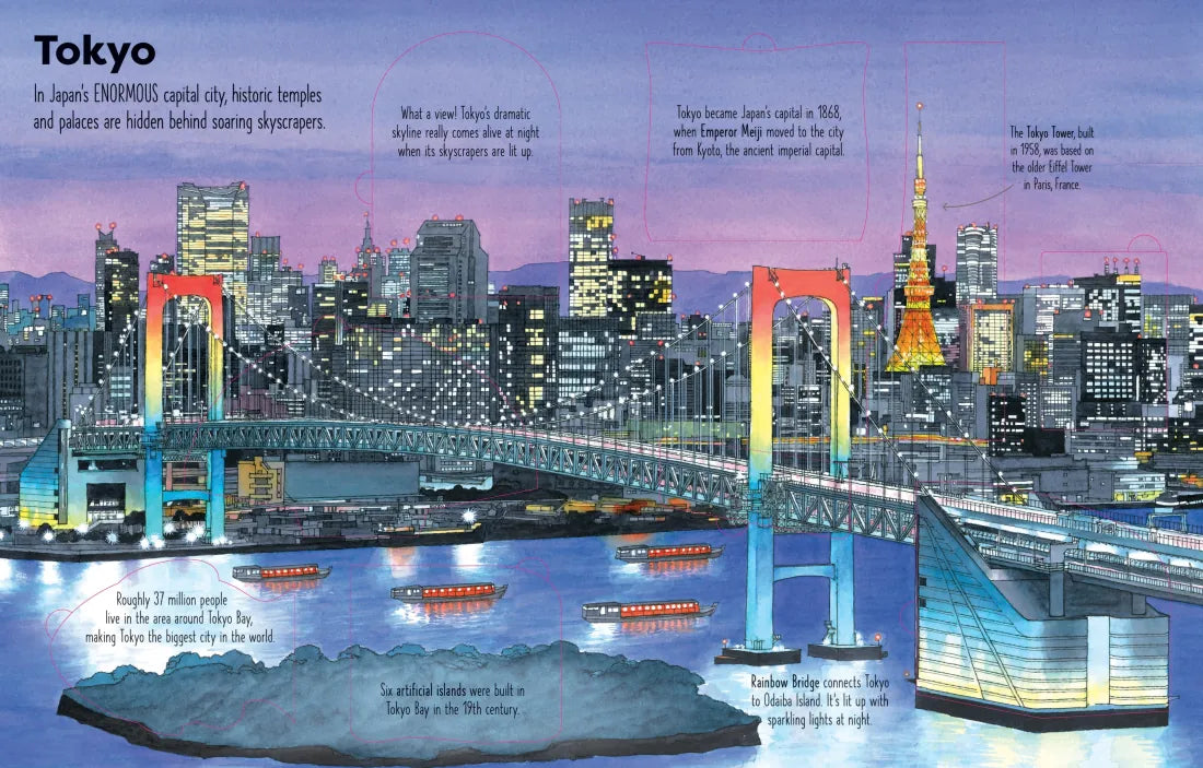 See Inside Famous Cities GB - Board book