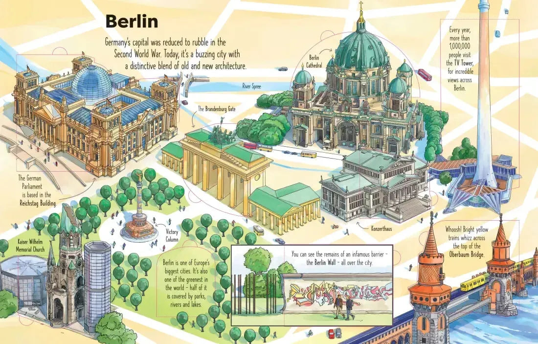 See Inside Famous Cities GB - Board book
