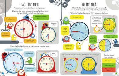 Lift-the-Flap Telling the Time GB - Board book