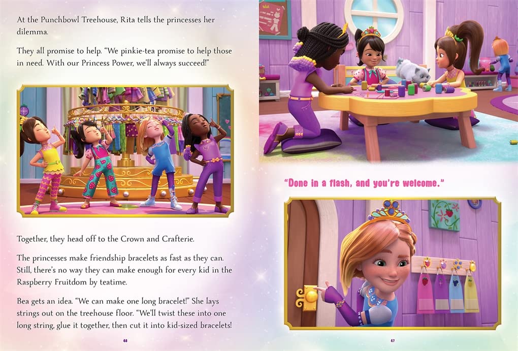 5-Minute Princess Power Stories (Princesses Wear Pants) (Elise Allen)-Children’s / Teenage fiction: General and modern fiction-買書書 BuyBookBook