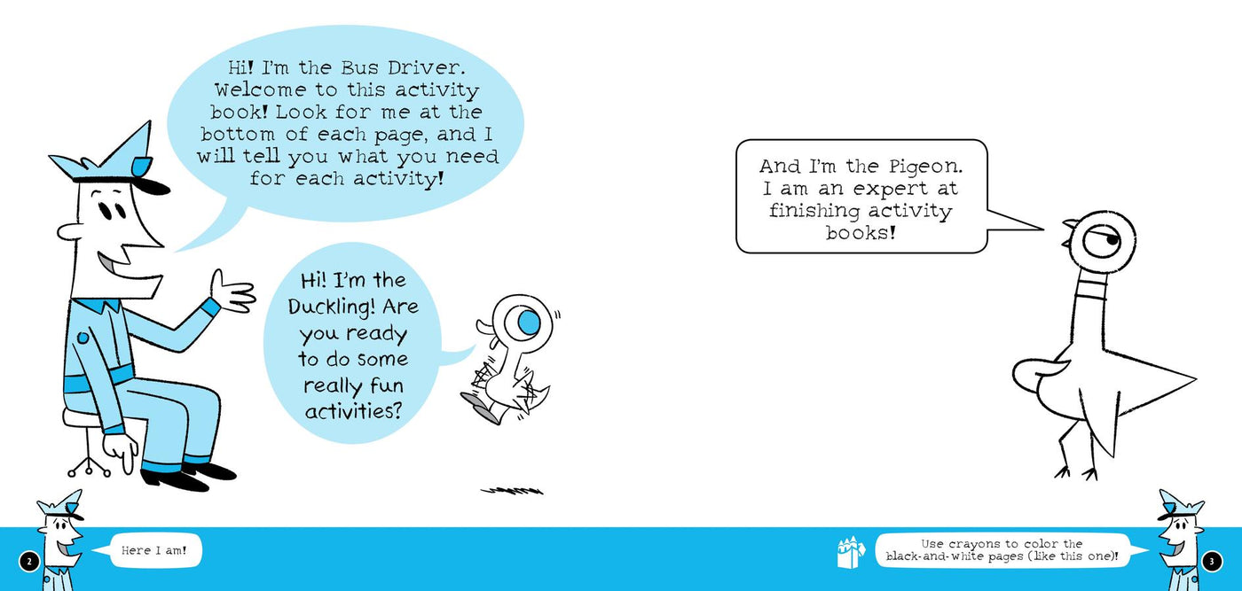 Don't Let the Pigeon Finish This Activity Book!-Pigeon series US - Paperback / softback
