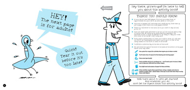 Don't Let the Pigeon Finish This Activity Book!-Pigeon series US - Paperback / softback