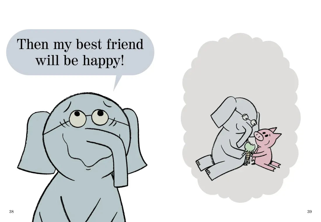 Should I Share My Ice Cream? An Elephant and Piggie Book US - Hardback