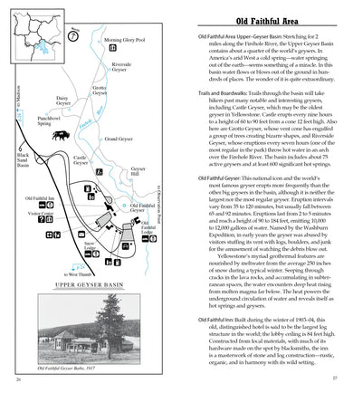 National Geographic Yellowstone and Grand Teton National Parks Road Guide US - Paperback / softback