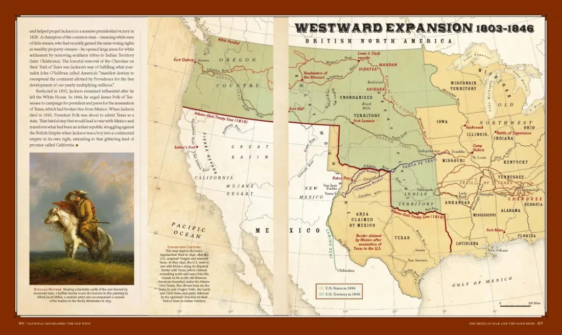 National Geographic The Old West US - Hardback