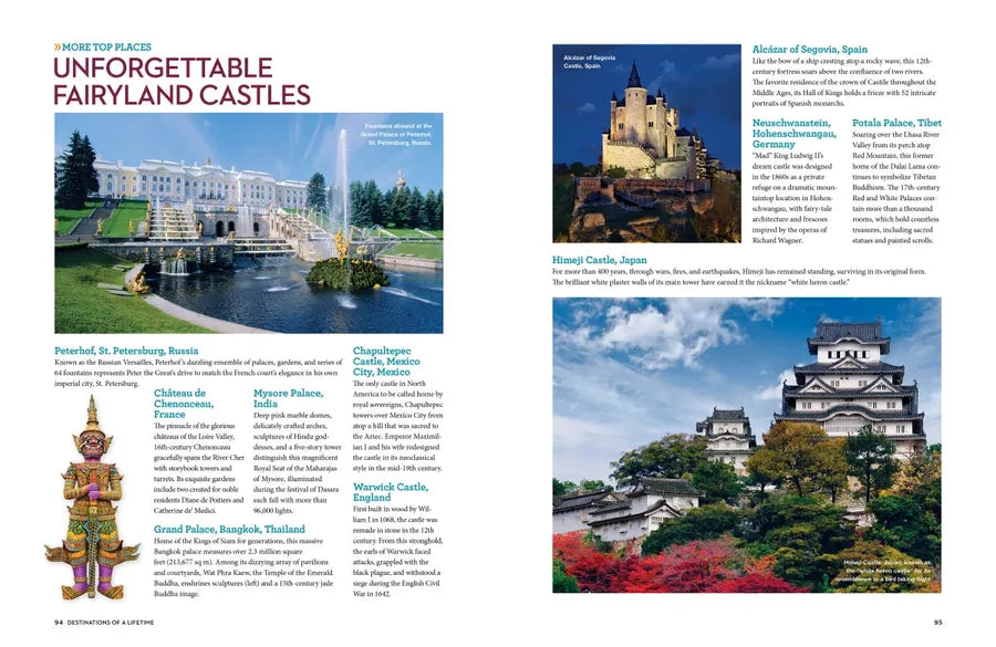 Destinations of a Lifetime US - Hardback