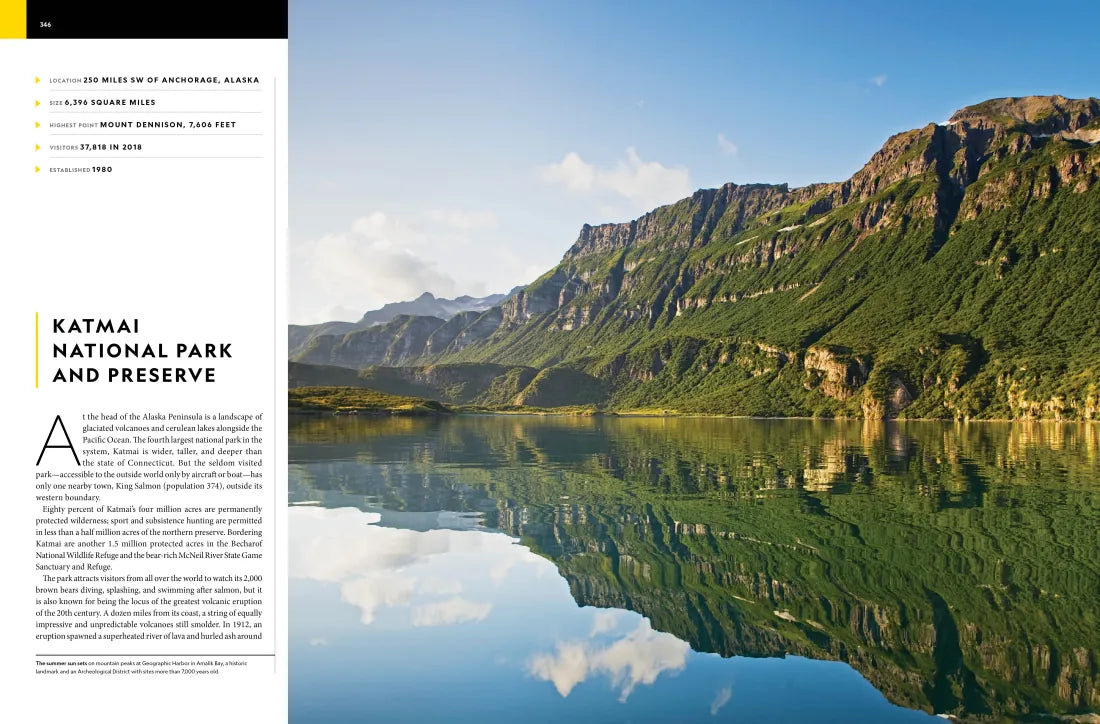 National Geographic Atlas of the National Parks US - Hardback