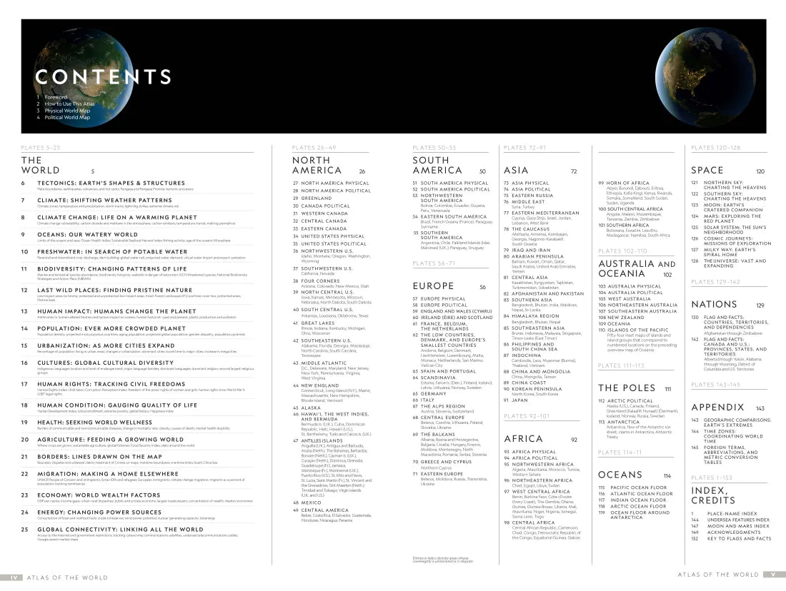 National Geographic Atlas of the World, 11th Edition US - Hardback