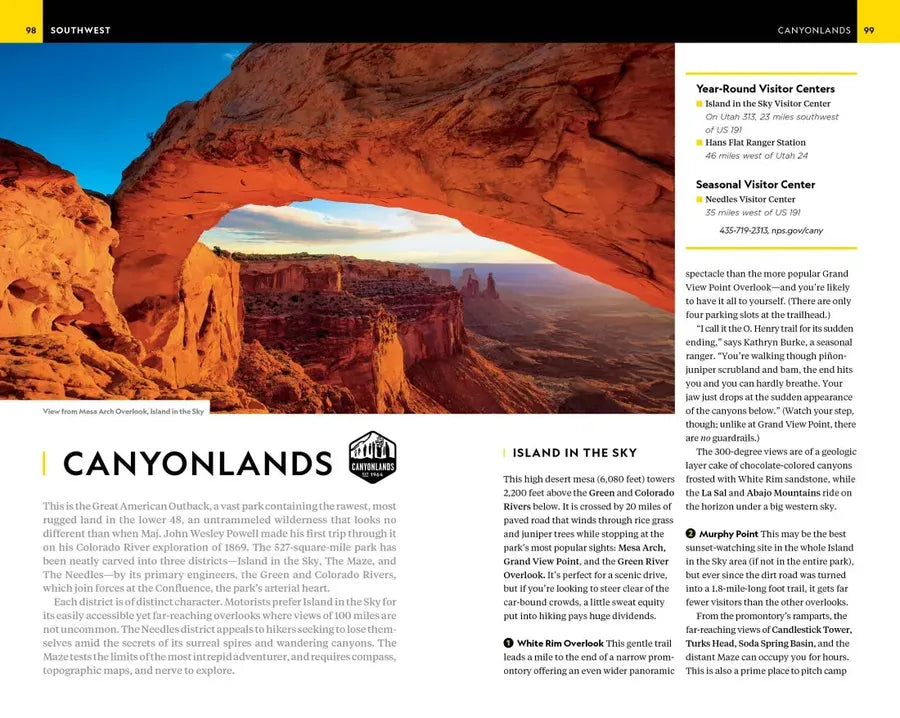 National Geographic Secrets of the National Parks, 2nd Edition US - Paperback / softback