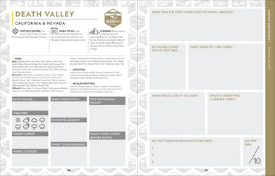 National Geographic Guide to National Parks of the United States Journal US - Diary or journal