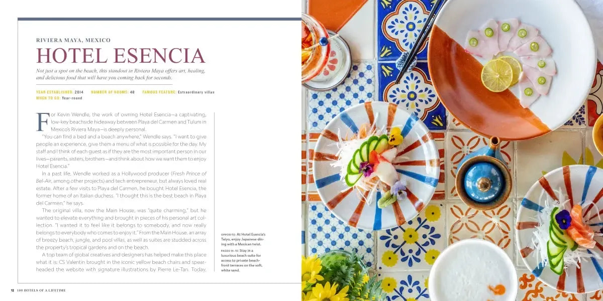 100 Hotels of a Lifetime US - Hardback