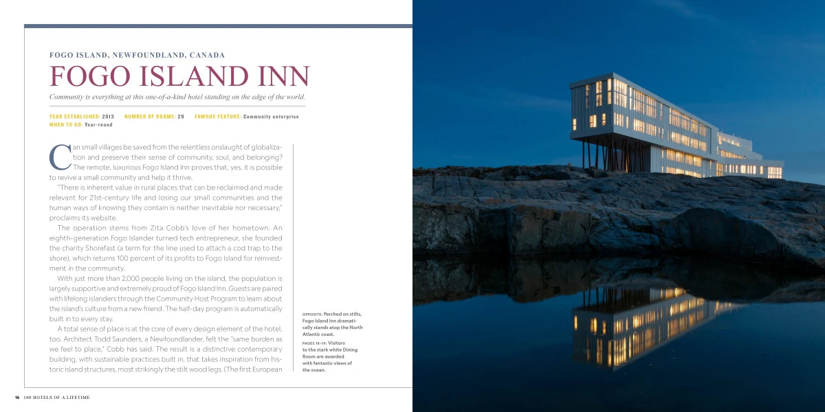 100 Hotels of a Lifetime US - Hardback