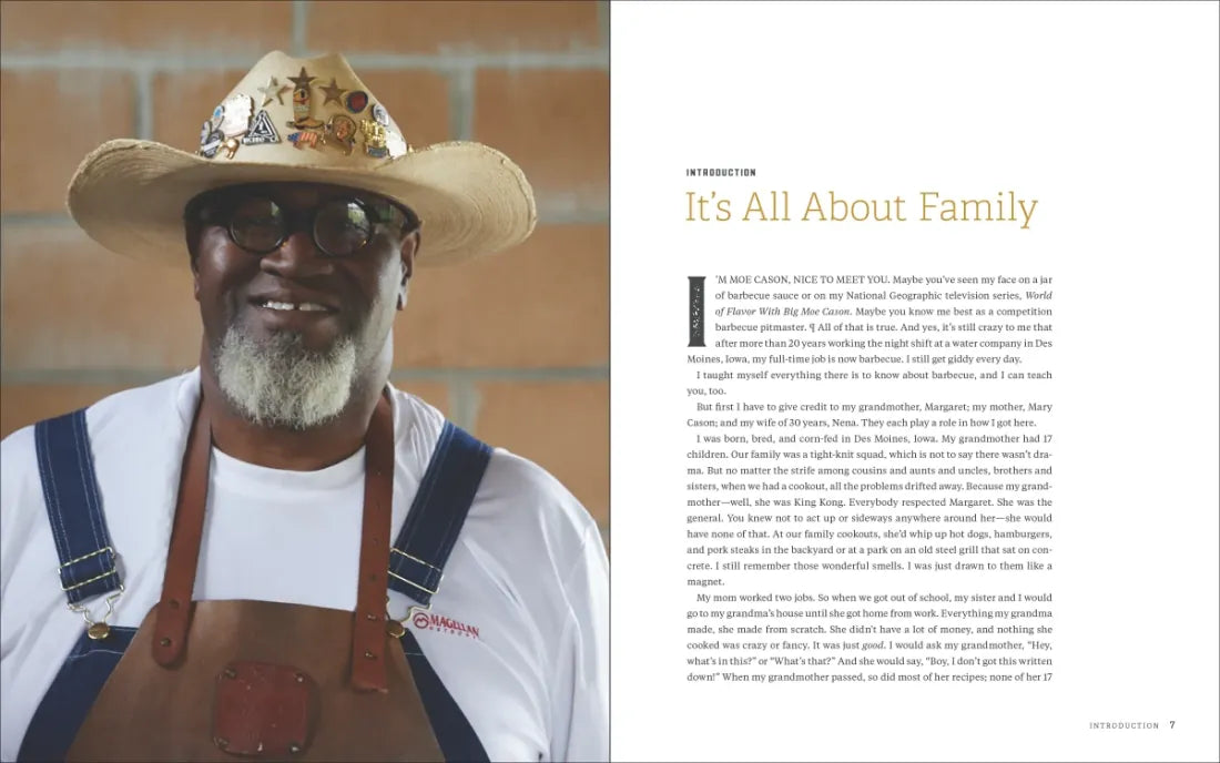 Big Moe's Big Book of BBQ US - Hardback