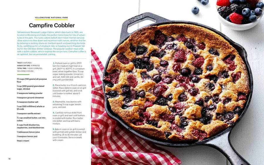 National Geographic National Parks Cookbook US - Hardback