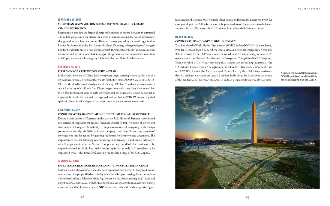 1,000 Days in America US - Hardback