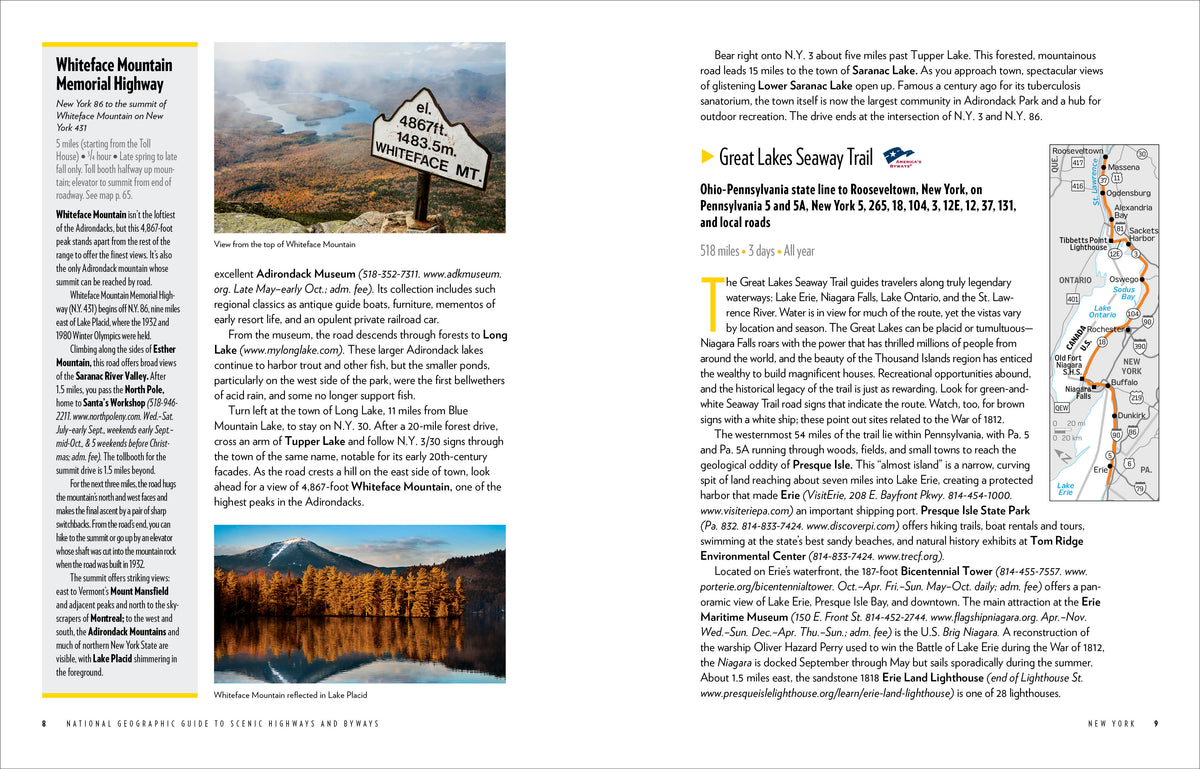 National Geographic Guide to Scenic Highways and Byways, 6th Edition interior 4 (ISBN 9781426224928)