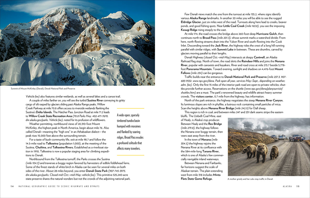 National Geographic Guide to Scenic Highways and Byways, 6th Edition interior 7 (ISBN 9781426224928)