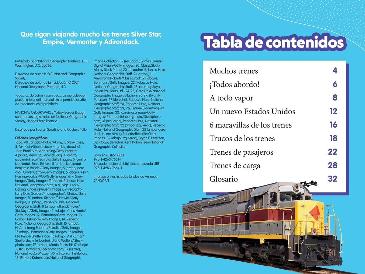 Trains (National Geographic Kids Readers, Level 1) US - Paperback / softback