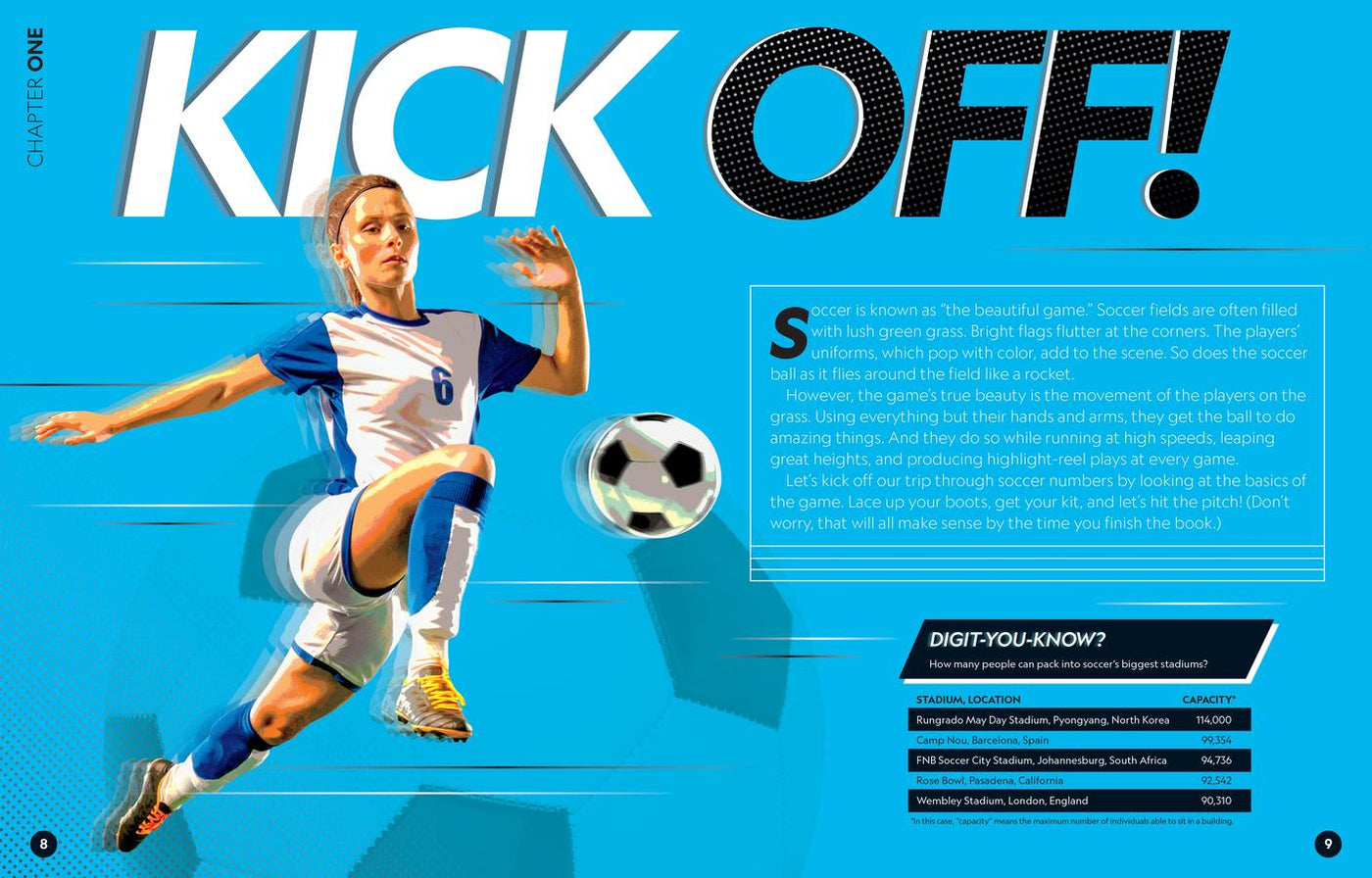 It's a Numbers Game! Soccer US - Hardback