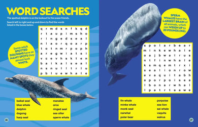 National Geographic Kids Puzzle Book of the Ocean US - Paperback / softback