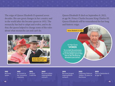 Queen Elizabeth II (National Geographic Kids Readers, Level 3) US - Hardback