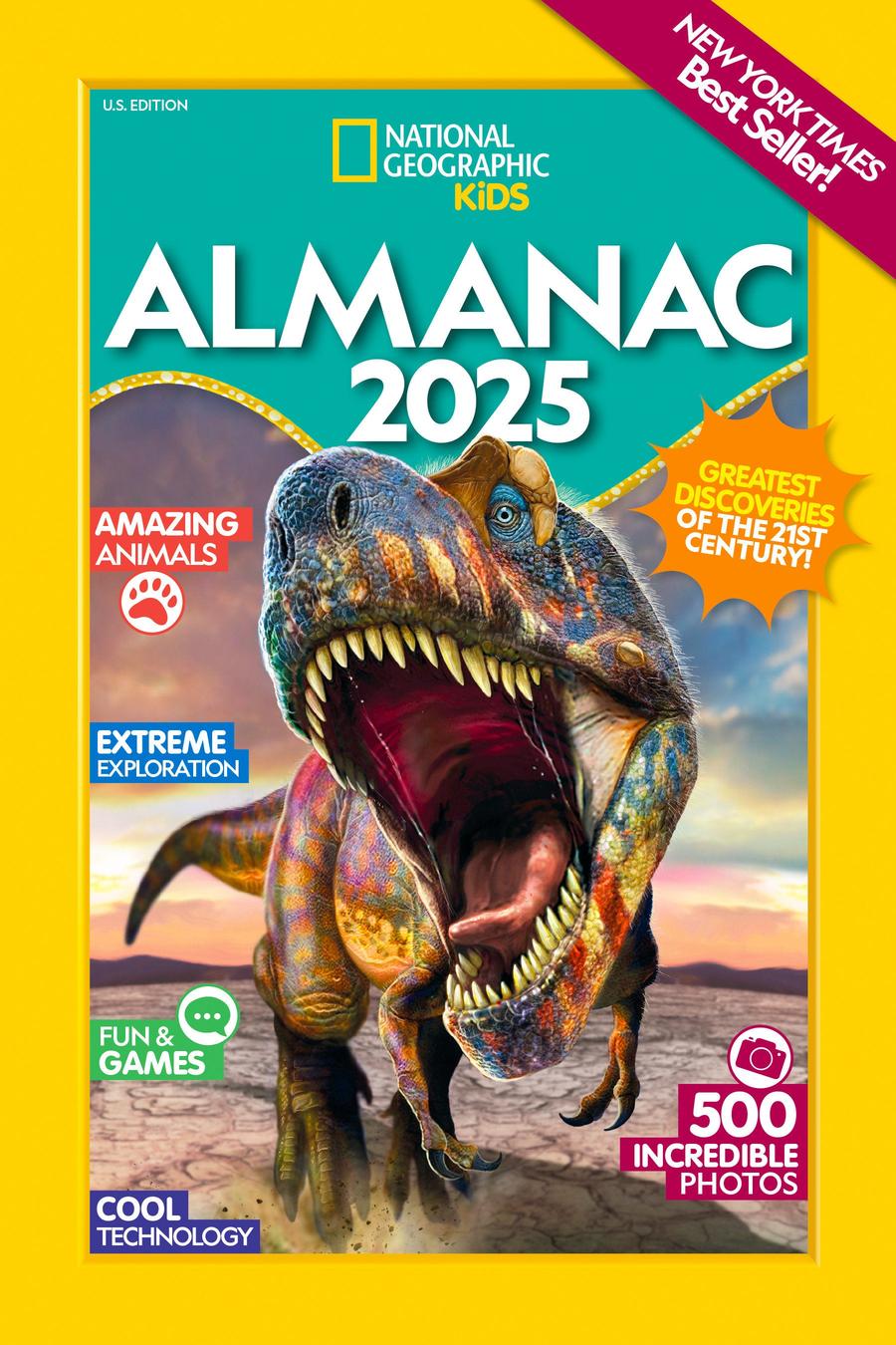 National Geographic Kids Almanac 2025-Children’s / Teenage reference material-買書書 BuyBookBook