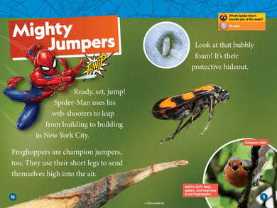 Marvel's Spider-Man Bugs Out! (National Geographic Kids Readers, Level 1) US - Paperback / softback