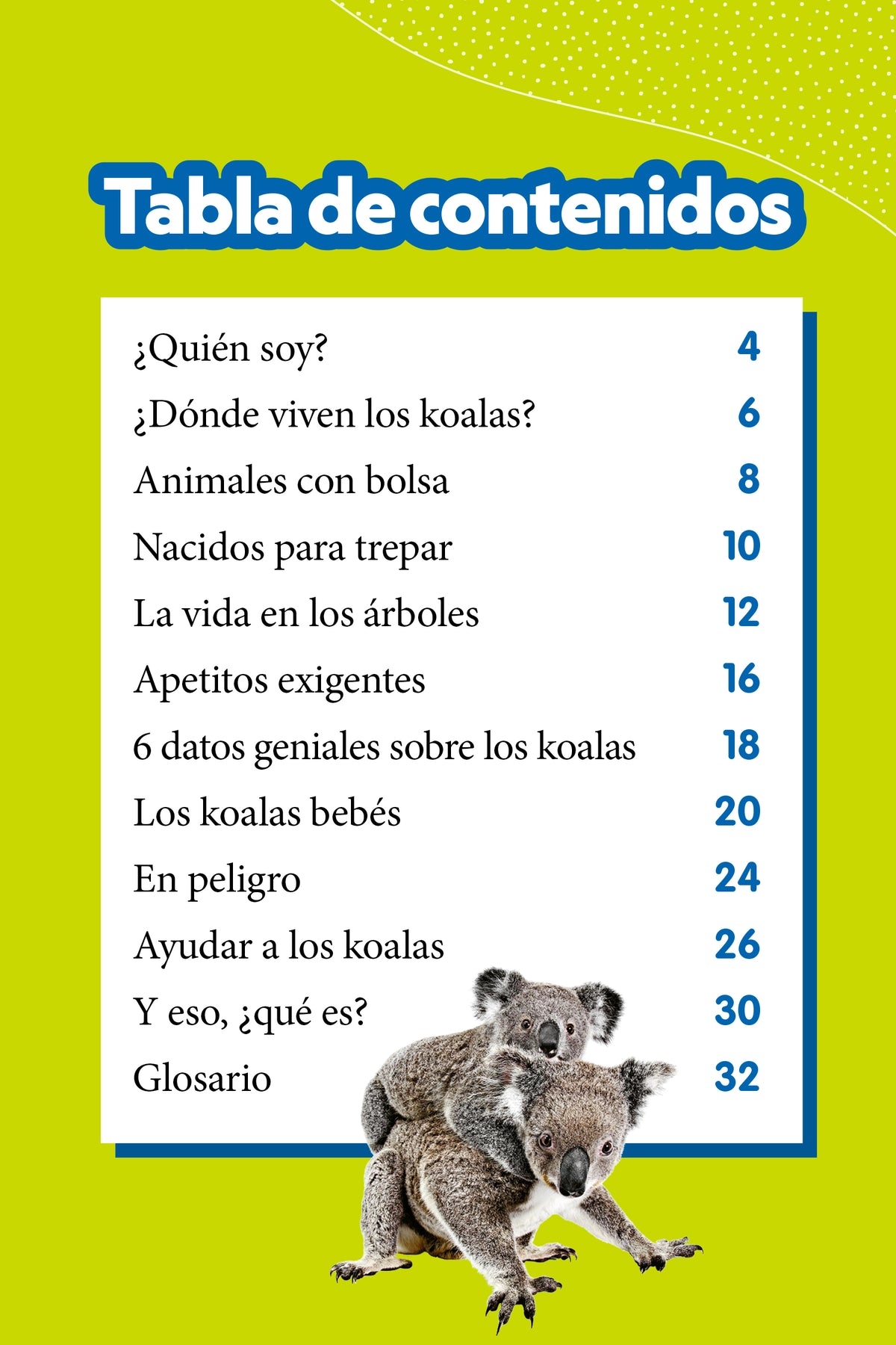 National Geographic Readers: Los Koalas (Nivel 1) interior 3 (ISBN 9781426377419)