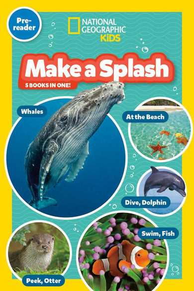 Make a Splash Collection (National Geographic Kids Readers, Pre-Reader)-Children’s Educational: Language/ literature/ literacy-買書書 BuyBookBook