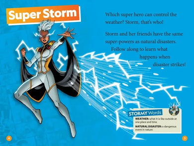 Marvel's Storm: Disaster Alert! (National Geographic Kids Readers, Level 1) US - Hardback