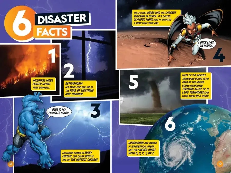 Marvel's Storm: Disaster Alert! (National Geographic Kids Readers, Level 1) US - Hardback