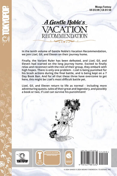 A Gentle Noble's Vacation Recommendation, Volume 10 US - Paperback / softback